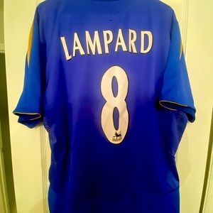 Chelsea soccer jersey centenary lampard 8